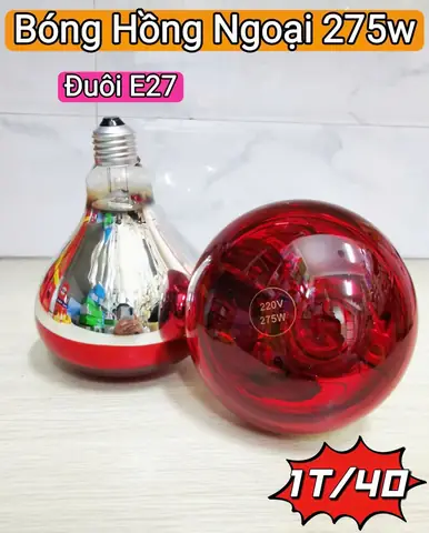 Bóng Đèn Hồng Ngoại 275w