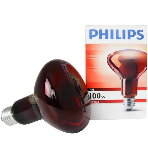 Bóng Đèn Hồng Ngoại Philips 100w