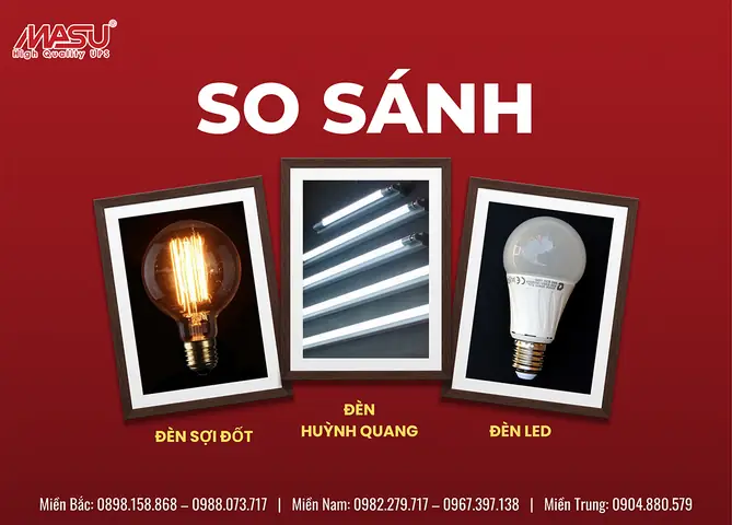 Bóng Đèn Huỳnh Quang Bị Đỏ 2 Đầu