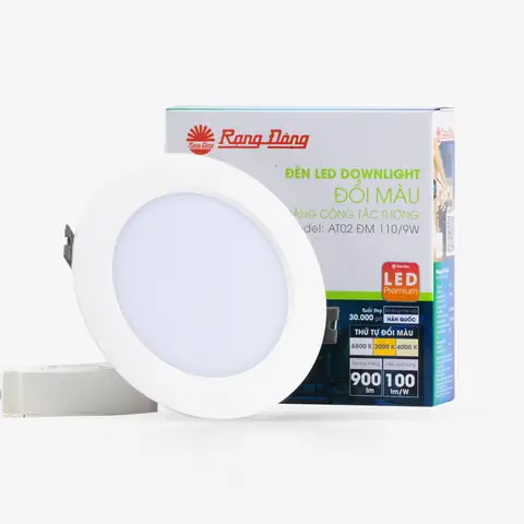 Bóng Đèn Led Âm Trần Đổi Màu