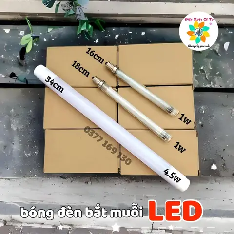 Bóng Đèn Led Bắt Muỗi