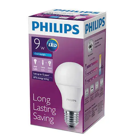 Bóng Đèn Led Bulb Philips 9w E27