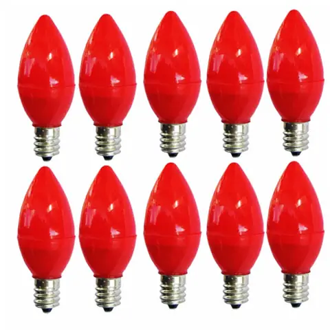 Bóng Đèn Led Quả Nhót Màu Đỏ