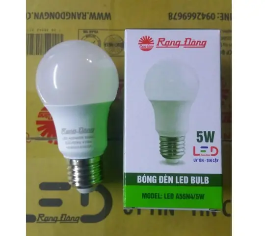 Bóng Đèn Led Rạng Đông 5w Giá Bao Nhiêu