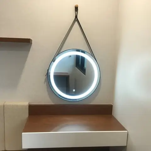 Bóng Đèn Led Tròn Gắn Gương