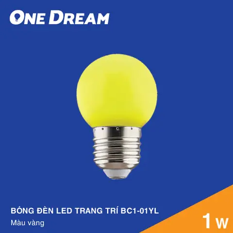 Bóng Đèn Ngủ Màu Vàng