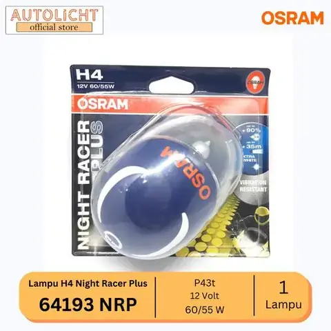 Bóng Đèn Osram Night Breaker Plus H4