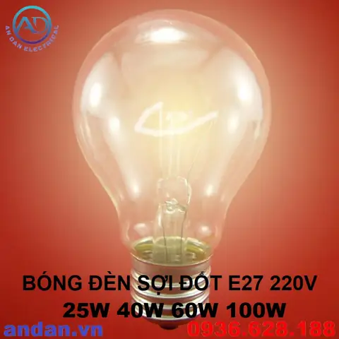 Bóng Đèn Sợi Đốt 220v