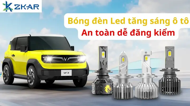 Bóng Đèn Tăng Sáng Cho Ô Tô