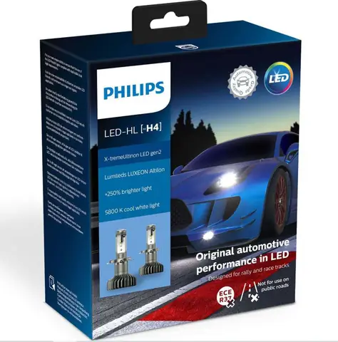Bóng Đèn Tăng Sáng Philips H4