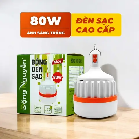 Bóng Đèn Tích Điện 80w
