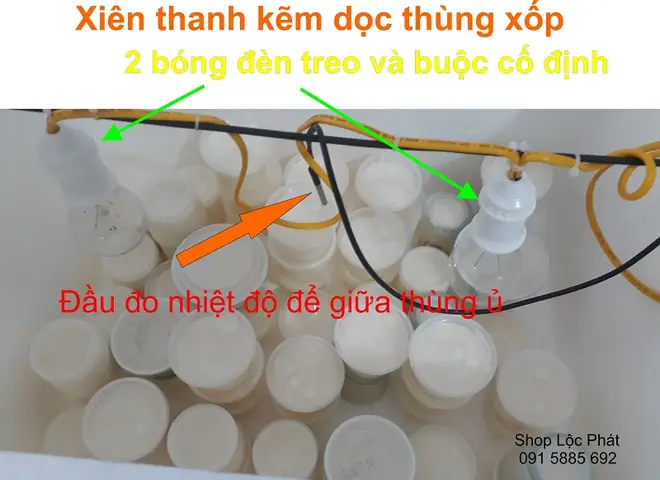 Bóng Đèn Ủ Sữa Chua