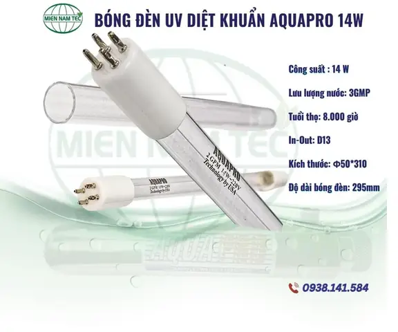 Bóng Đèn Uv Aquapro 14w