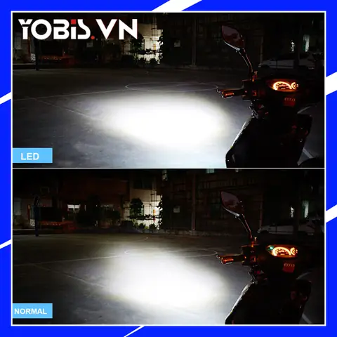 Bóng Đèn Xe Máy Sáng Trắng
