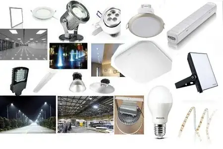 Các Loại Đèn Led Chiếu Sáng