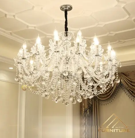 Các Mẫu Đèn Chùm Pha Lê