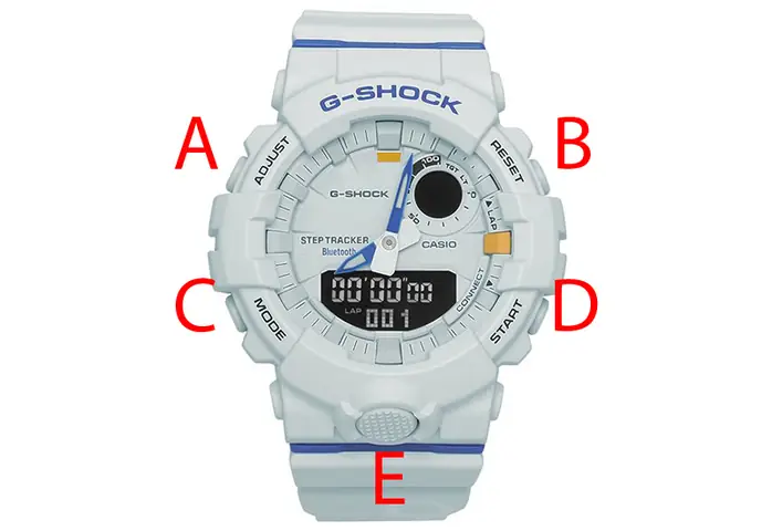 Cách Bật Đèn Đồng Hồ G Shock