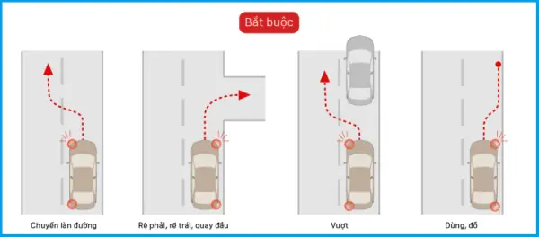 Cách Bật Đèn Xi Nhan Xe Ô Tô