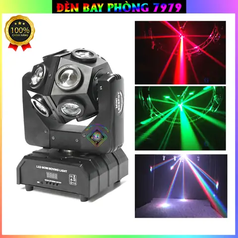 Cách Chỉnh Đèn Led Mini Moving Light