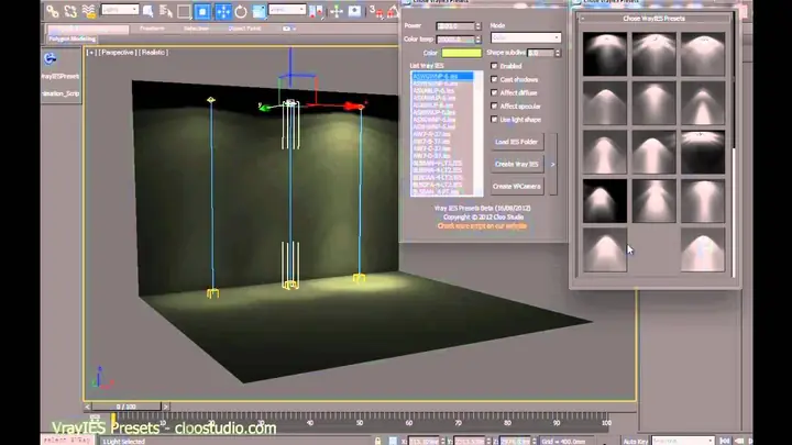 Cách Đặt Đèn Ies Trong Sketchup