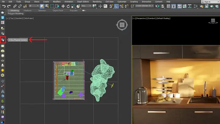 Cách Đặt Đèn Trong 3dsmax