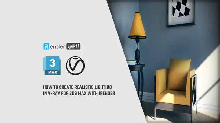 Cách Đặt Đèn Vray Light Trong 3ds Max