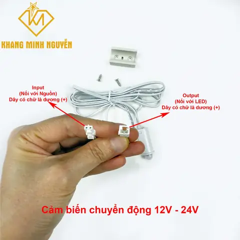 Cách Đấu Dây Đèn Cảm Biến