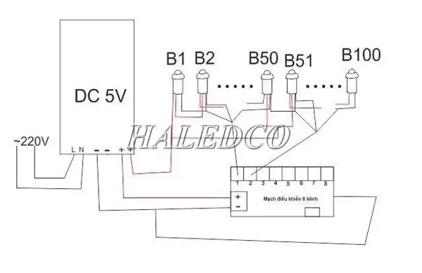 Cách Đấu Đèn Led 5v