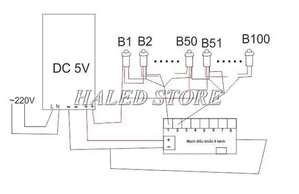 Cách Đấu Đèn Led Nhấp Nháy