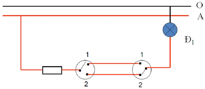 Cách Đấu Điện Đèn Cầu Thang