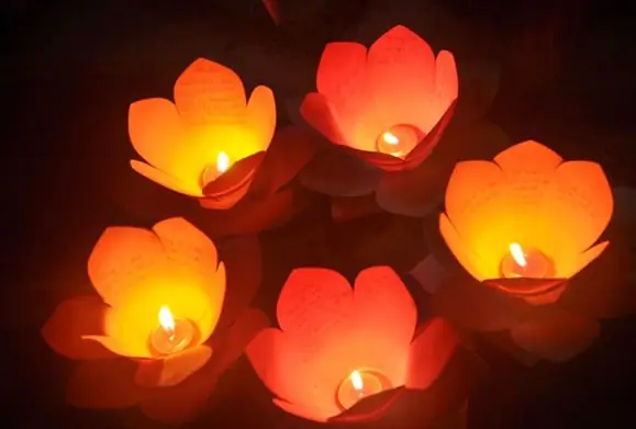 Cách Làm Đèn Hoa Đăng Đơn Giản