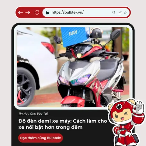 Cách Làm Đèn Led Nhấp Nháy Cho Xe May