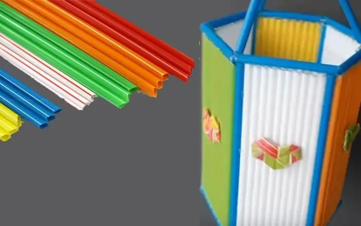 Cách Làm Lòng Đèn Bằng Ống Hút Hinh Ngoi Sao