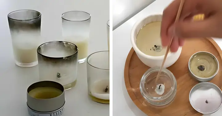 Cách Làm Sạch Sáp Đèn Cầy