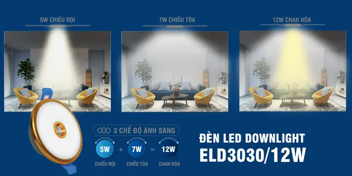 Cách Lắp Đèn Led Âm Trần 3 Màu