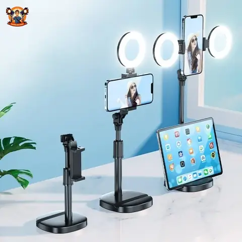 Cách Lắp Đèn Livestream Để Bàn