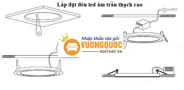 Cách Lắp Đèn Ốp Trần