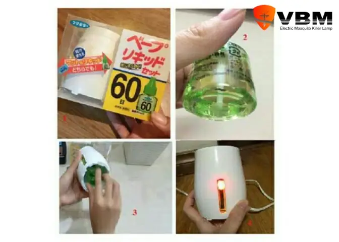 Cách Lắp Đèn Tinh Dầu Đuổi Muỗi