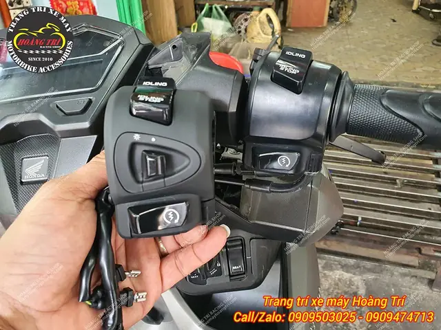 Cách Mở Đèn Xe Vario
