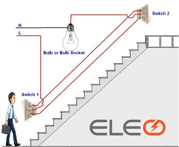 Cách Nối 2 Bóng Đèn 1 Công Tắc