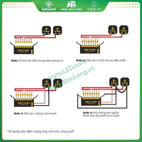 Cách Nối Đèn Led Với Nguồn 5v