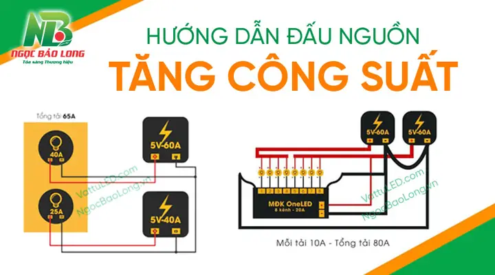 Cách Nối Đèn Led Với Nguồn 5v