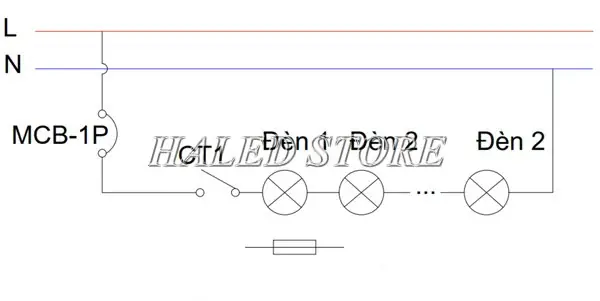 Cách Nối Mạch Điện Đèn Led