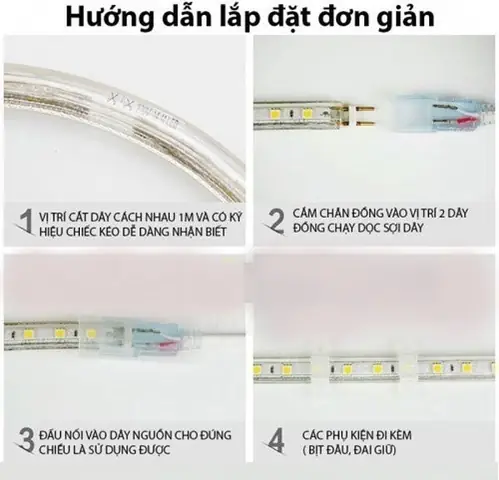 Cách Sử Dụng Đèn Led Dây