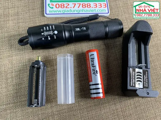 Cách Sử Dụng Đèn Pin Xml T6