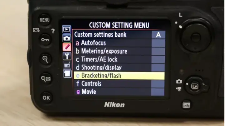 Cách Tắt Đèn Flash Của Máy Ảnh Nikon