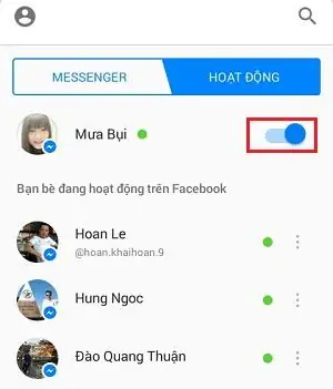 Cách Tắt Đèn Messenger Facebook Cách Tắt Đèn Messenger Facebook