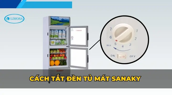 Cách Tắt Đèn Tủ Mát
