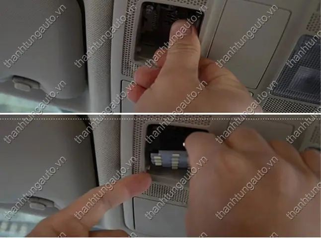 Cách Tháo Đèn Trần Ô Tô