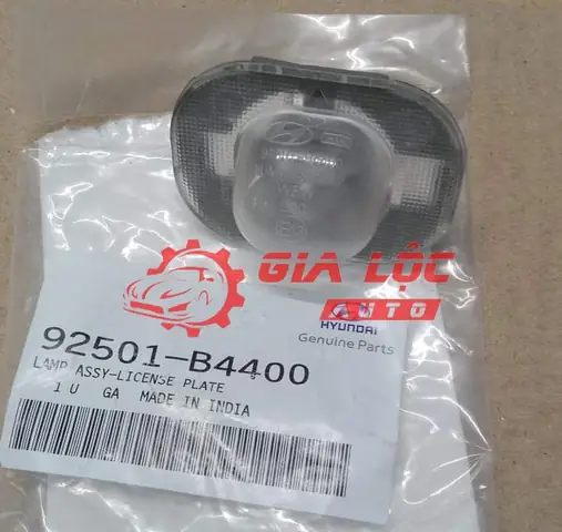 Cách Thay Đèn Soi Biển Số I10